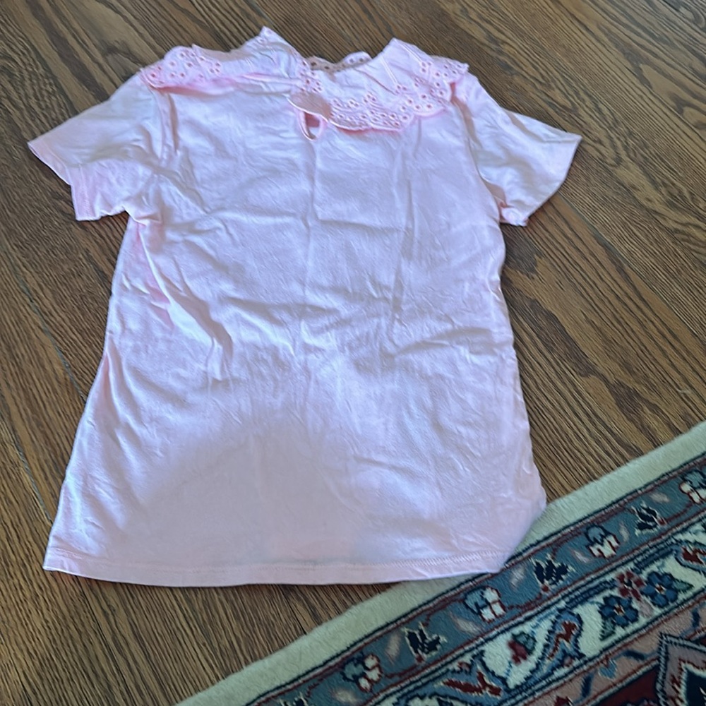 H&M pink tshirt size 8-10 - Picture 3 of 3